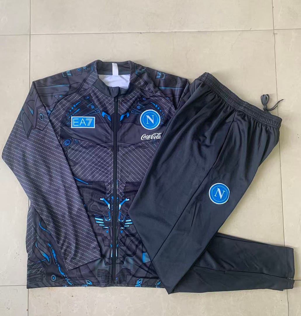 Napoli 25/26 Chaqueta Niño · Gris Oscuro · Estampado