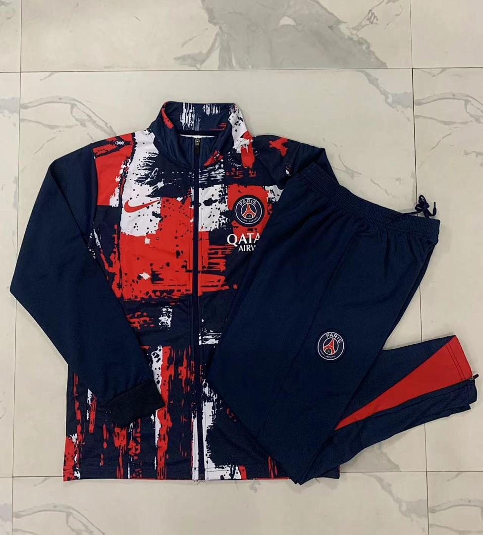 París Saint-Germain 24/25 Chaqueta Niño · Azul Rey · Estampado