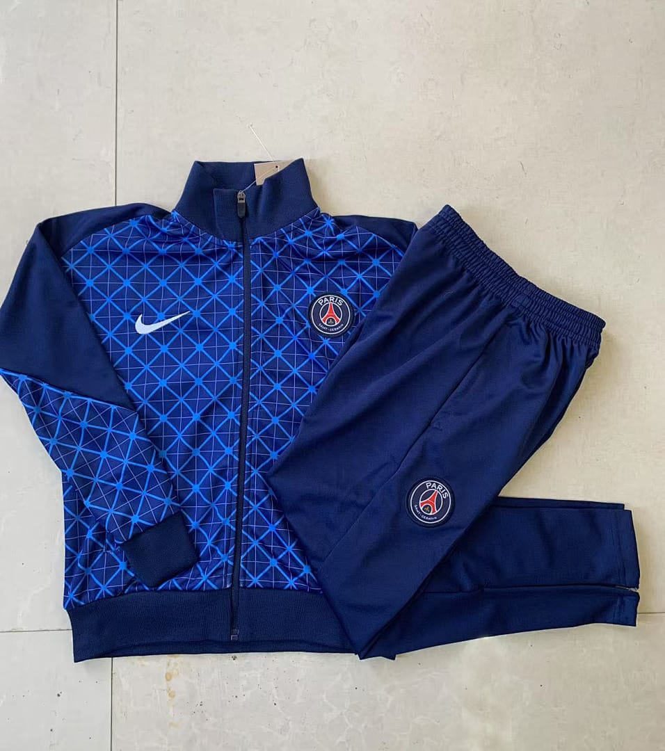 París Saint-Germain 25/26 Chaqueta Niño · Azul Rey · Estampado