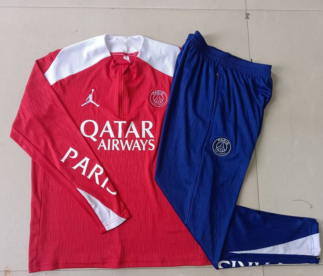 París Saint-Germain 25/26 Sudadera Niño · Rojo · Jordan · Versión Jugador
