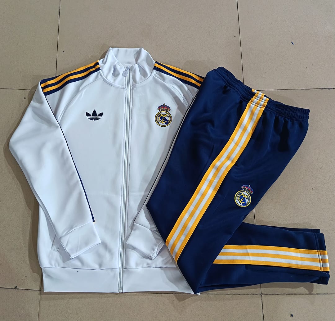 Real Madrid 26/27 Chaqueta Niño · Blanco · Originals