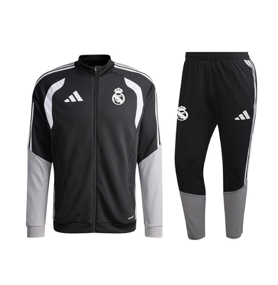 Real Madrid 26/27 Chaqueta Niño · Negro